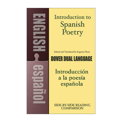 原版 Introduction to Spanish Poetry 西班牙语诗歌导读 英西双语版 经典选集 Eugenio Florit 进口原版书籍
