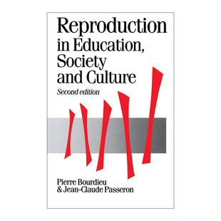 英文原版 Reproduction in Education Society and Culture 再生产 教育 社会 文化 皮埃尔·布迪厄 英文版 进口英语原版书籍