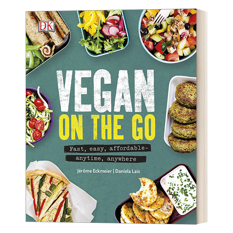 英文原版 Vegan on the Go 素食主义者 100个素食食谱参考指南书 精装 英文版 进口英语原版书籍