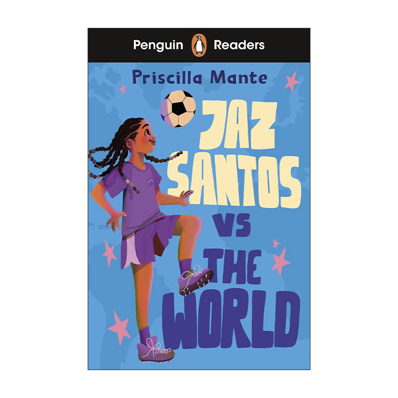 英文原版 Penguin Readers Level 3 Jaz Santos vs The World ELT Graded Reader 企鹅分级阅读3级 贾兹·桑托斯对阵全世界 英文版