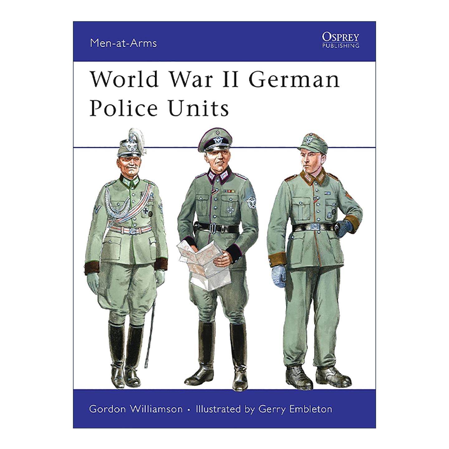 英文原版 World War II German Police Units 二战德国警察部队 历史上的军队系列 英文版 进口英语原版书籍