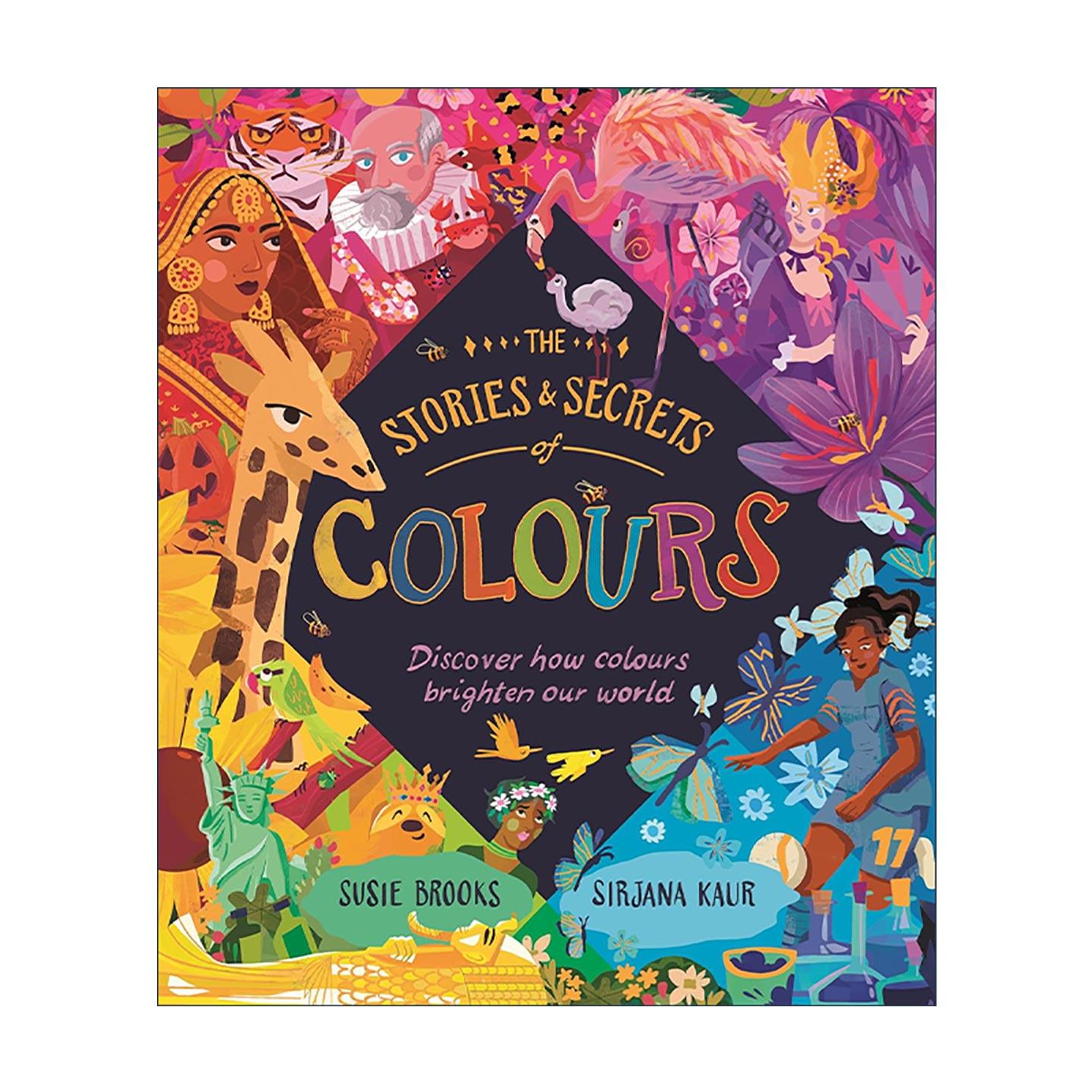 英文原版 The Stories and Secrets of Colours 颜色的故事与秘密 儿童科普百科绘本精装 英文版 进口英语原版书籍