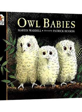 英文原版绘本 Owl Babies 小猫头鹰 童趣绘本 学前教育 4-6岁 Martin Waddell 英文版 进口英语原版书籍