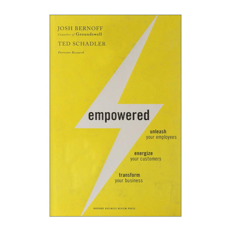 英文原版 Empowered 创新推动者 互联网时代的企业英雄 哈佛商业评论 公众风潮作者Josh Bernoff 精装 英文版 进口英语原版书籍