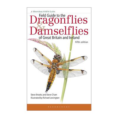 英文原版 Field Guide to the Dragonflies and Damselflies of Great Britain and Ireland 英国及爱尔兰蜻蜓类野外指南 进口