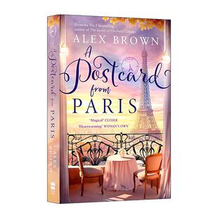 英文版 书籍 From 明信片 Alex 来自巴黎 Postcard Paris 进口英语原版 英文原版 Brown畅销女性历史浪漫小说