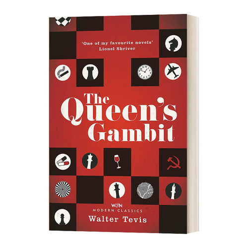 英文原版 The Queen's Gambit 后翼弃兵 网飞美剧小说原著 女王的棋局 英文版 进口英语书籍
