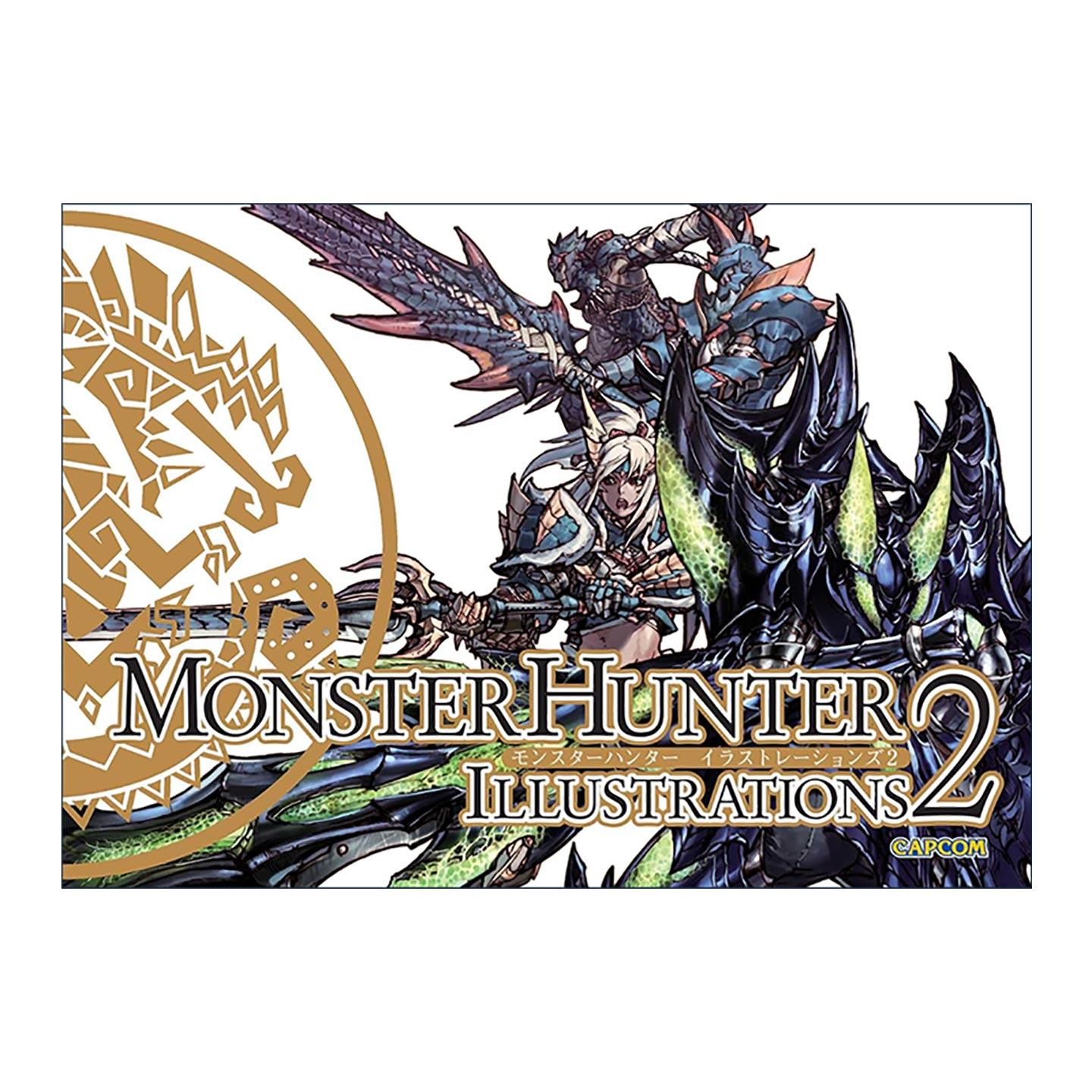 英文原版 Monster Hunter Illustrations 2 怪物猎人 原画线稿设定集卷二 精装 英文版 进口英语原版书籍