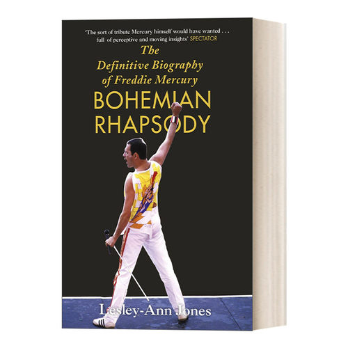 英文原版 Bohemian Rhapsody 波西米亚狂想曲 弗雷迪墨丘利传 奥斯卡、金球奖获奖影片背后的真实故事 英文版 进口英语原版书籍