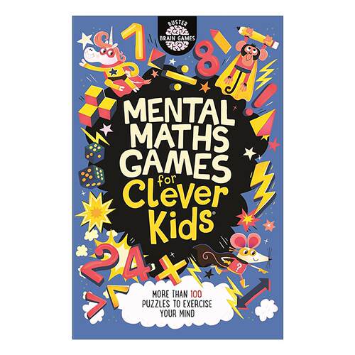 英文原版 Mental Maths Games for Clever Kids 智慧小孩系列 数学谜题游戏活动书 儿童数学思维与计算能力训练 进口英语原版书籍