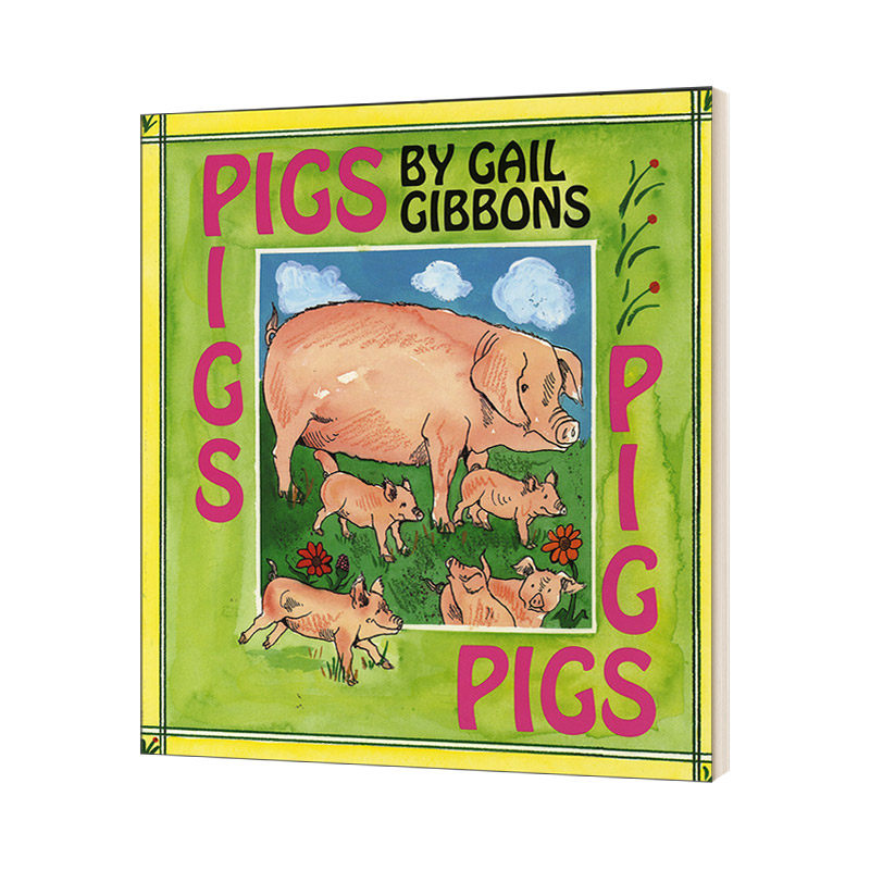 英文原版 pigs 猪 盖尔吉本斯少儿百科系列 英文版 进口英语原版书籍