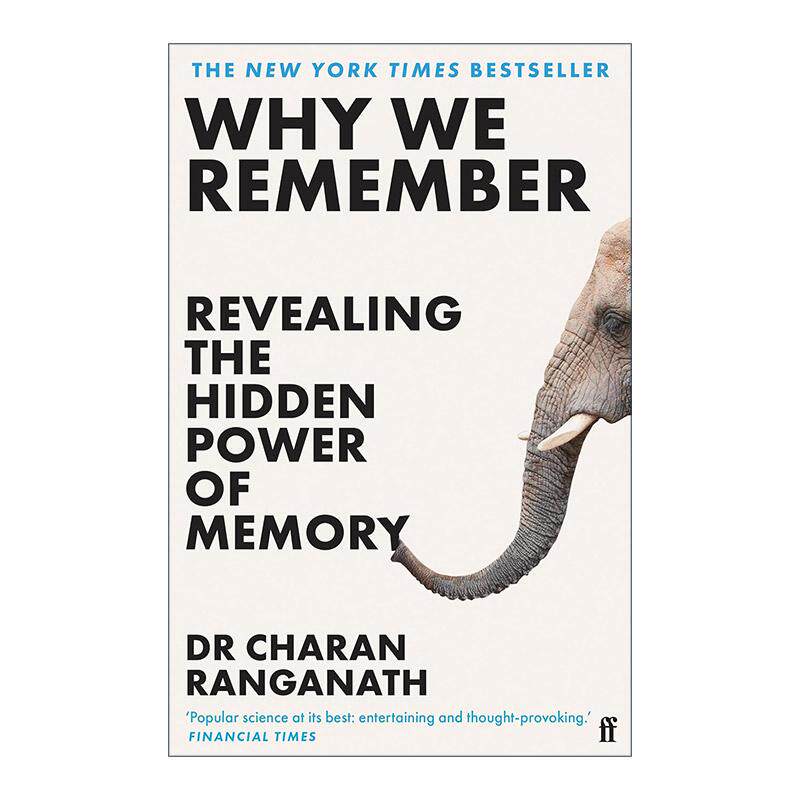 英文原版 Why We Remember 我们为何记忆 记忆的科学如何塑造了我们 记忆研究心理学教授Charan Ranganath英文版 进口英语原版书籍