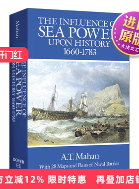 英文原版 The Influence of Sea Power Upon History  1660-1783 海权论 海权对历史的影响 英文版 Alfred Thayer Mahan马汉