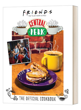 英文原版 Friends The Official Central Perk Cookbook 老友记 中央公园咖啡馆 官方食谱 英文版 进口英语原版书籍