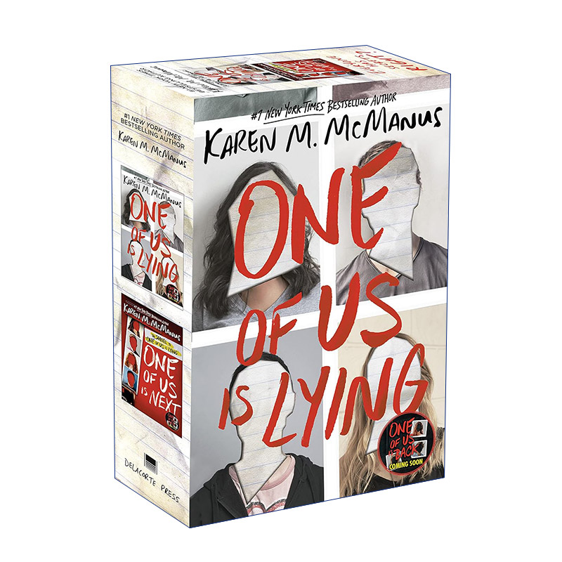 英文原版小说 Karen M. McManus 2-Book Paperback Boxed Set 谁在说谎1和2 盒装精装套装 英文版 进口英语原版书籍