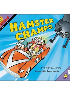 英文原版 Mathstart Level 3 Hamster Champs 数学启蒙绘本3级 英文版 进口英语原版书籍