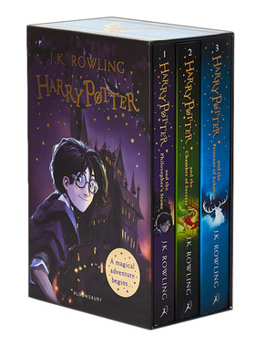 英文原版小说 Harry Potter 1-3 Box Set A Magical Adventure Begins 哈利波特1-3盒装 英文版 进口英语原版书籍