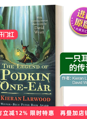 英文原版 The Legend of Podkin One-Ear 一只耳朵的传说 英文版 进口英语原版书籍儿童图书