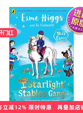 英文原版 The Starlight Stables Gang 星光马厩帮 青少年小说 英文版 进口英语原版书籍
