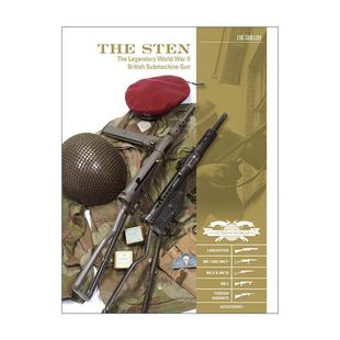 司登 书籍 进口英语原版 插图指南 The Sten Luc 二战英国冲锋枪 传奇 英文版 英文原版 含变体 Guillou 精装
