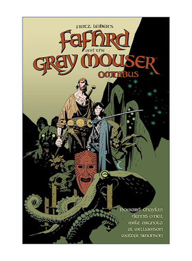 英文原版 Fafhrd and the Gray Mouser Omnibus 范赫德与灰鼠 精选集 含雨果奖获奖作品邂逅兰克马尔 黑马漫画 Fritz Leiber英文版
