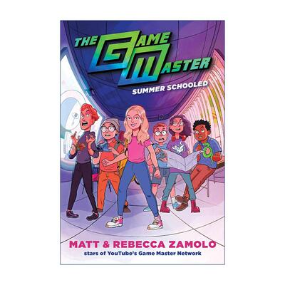 英文原版 The Game Master Summer Schooled 游戏大师系列 暑期学校 漫画 英文版 进口英语原版书籍