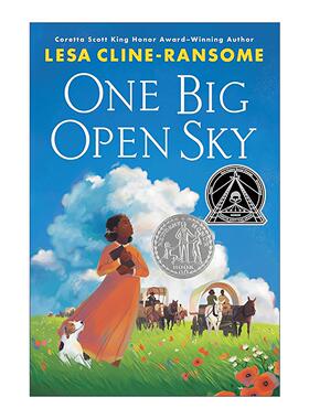 英文原版 One Big Open Sky 一片广阔的天空 青少年图书馆协会推荐 儿童历史小说 Lesa Cline-Ransome 精装 进口英语原版书籍
