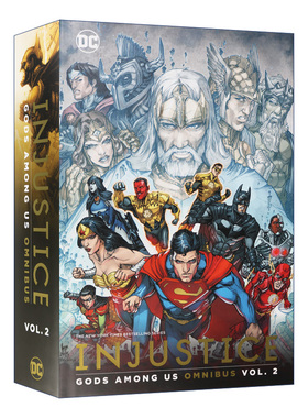 英文原版 Injustice Gods Among Us Omnibus Vol 2 不公正 我们中间的众神汇编第二卷 精装 英文版 进口英语原版书籍
