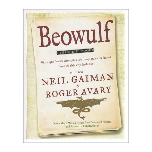 英文原版 Beowulf 贝奥武夫 戏剧本 尼尔盖曼 英文版 进口英语原版书籍
