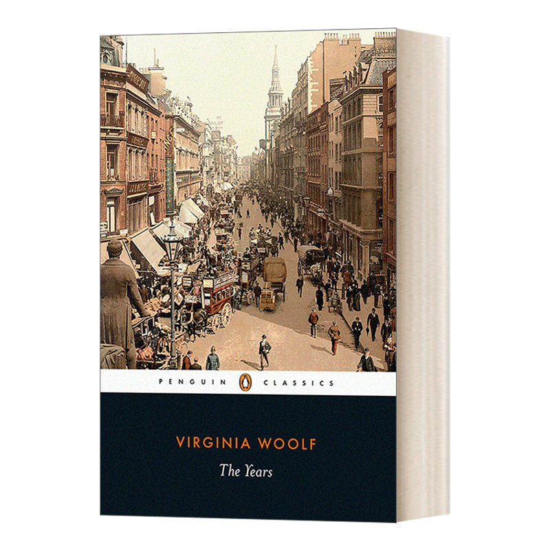 英文原版 the years 岁月 维吉尼亚·伍尔夫 企鹅黑经典 penguin