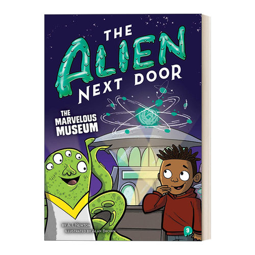 英文原版 The Alien Next Door 9 The Marvelous Museum  隔壁的外星人9 英文版 进口英语原版书籍