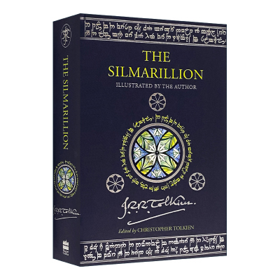 英文原版小说 The Silmarillion 精灵宝钻 精装插画版 托尔金 英文版 进口英语原版书籍