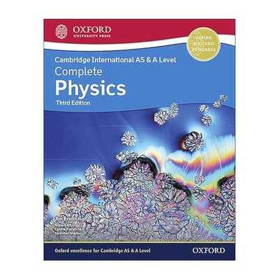 英文原版 Complete Physics For Cambridge International AS & A Level Print Student Book 牛津剑桥国际考试教材 物理学生用书