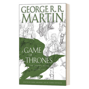第2卷 小说 游戏 英文版 Thrones Novel Graphic 权力 The 书籍 进口英语原版 Game 冰与火之歌漫画 精装 Volume 英文原版