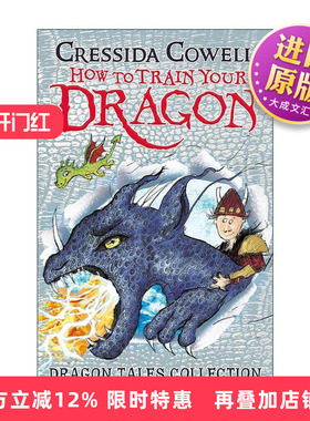 英文原版 How To Train Your Dragon Dragon Tales Collection 驯龙高手 龙的故事合集 英文版 进口英语原版书籍