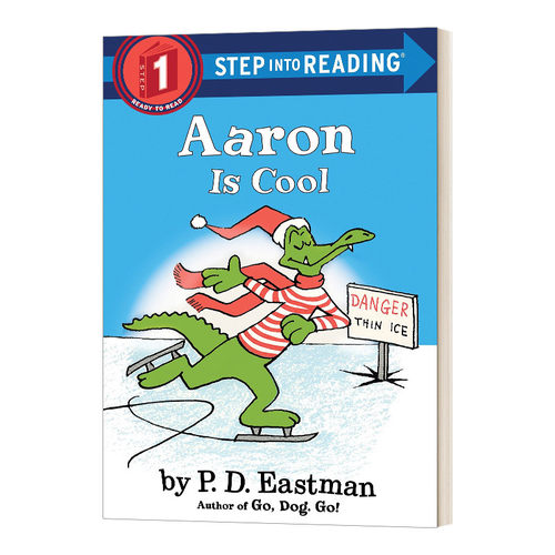 英文原版 Step into Reading 1 Aaron Is Cool 亚伦很酷 英文版 进口英语原版书籍儿童图书
