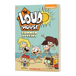英文版 书籍 Summer 夏季 特辑 喧闹一家亲 House Special 进口英语原版 英文原版 儿童全彩幽默漫画 Loud