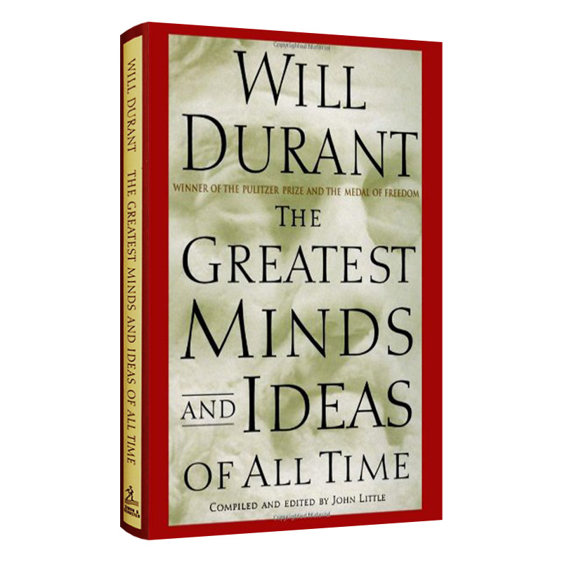 英文原版 The Greatest Minds and Ideas of All Time 历史上最伟大的思想 精装 威尔杜兰特 Will Durant 哲学的故事作者 英语书籍