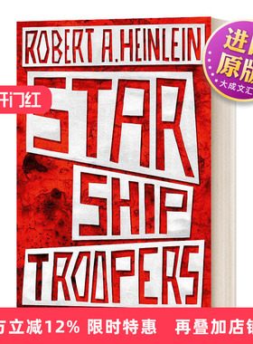 英文原版 Starship Troopers 星船伞兵 星河舰队Robert A. Heinlein海因莱因经典科幻小说同名电影原著小说 进口英语原版书籍