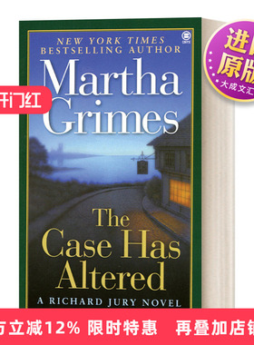 英文原版 The Case Has Altered A Richard Jury Mystery 理查德?尤里系列 案件改变了 美国解谜作家大师奖获得者Martha Grimes