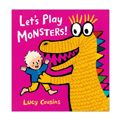 英文原版 Let's Play Monsters! 来抓我呀 大怪兽！ Maisy小鼠波波同作者Lucy Cousins 儿童精装绘本 英文版 进口英语原版书籍