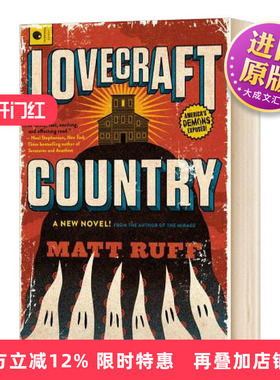 现货 恶魔之地 英文原版 Lovecraft Country HBO同名美剧原作小说 洛夫克拉夫特之乡:逃出绝命村Matt Ruff作品 反洛主义 克苏鲁