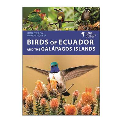 英文原版 Birds of Ecuador and the Galápagos Islands 厄瓜多尔和加拉帕戈斯群岛鸟类图鉴 英文版 进口英语原版书籍