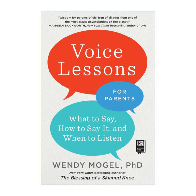 英文原版 Voice Lessons for Parents 父母说话的艺术 通过语言与孩子建立纽带 英文版 进口英语原版书籍