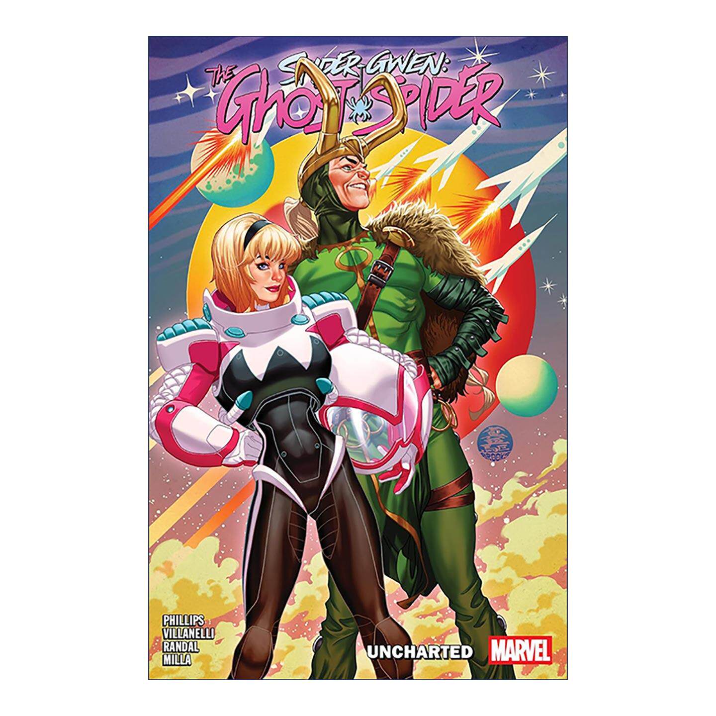 英文原版 Spider-Gwen The Ghost-Spider Vol.3 Uncharted 蜘蛛格温 幽灵蜘蛛 卷三 神秘海域 漫威漫画 Stephanie Phillips 英文版
