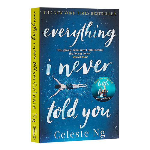 英文原版小说 Everything I Never Told You 无声告白 伍绮诗原版 英文版 进口英语原版书籍