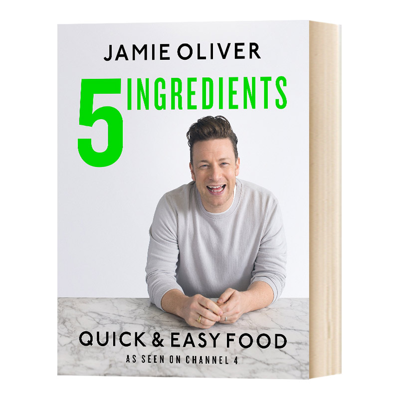 精装 英文原版 5 Ingredients - Quick & Easy Food 5种食材 快速简单菜谱 Jamie Oliver杰米奥利弗 英文版 进口英语原版书籍