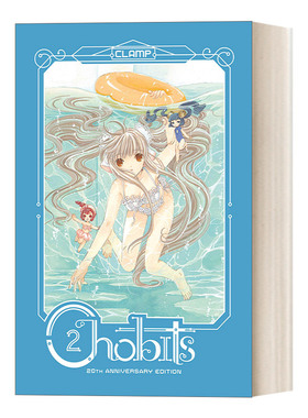 英文原版 Chobits 20th Anniversary Edition 2 人形电脑天使心2 二十周年纪念版 精装日本漫画 CLAMP 英文版 进口英语原版书籍