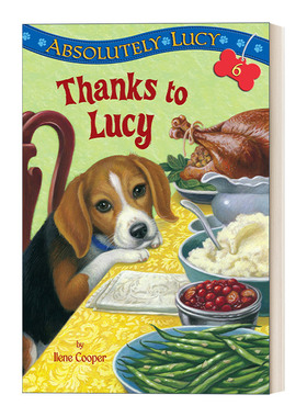绝对的露西系列6 多亏了露西 英文原版 Absolutely Lucy 06: Thanks to Lucy 儿童章节桥梁书 Amanda Harvey 进口原版英语书籍