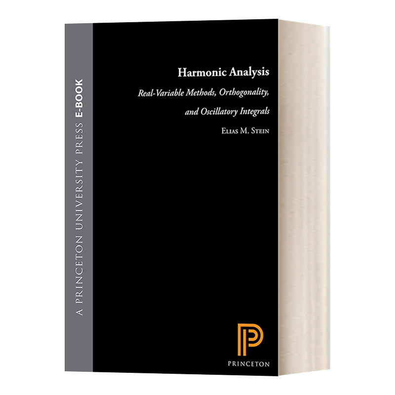 英文原版 Harmonic Analysis PMS-43 Volume 43 谐波分析 函数 数学 微积分 Elias M. Stein 精装 英文版 进口英语原版书籍